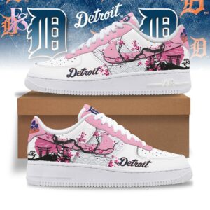 Wear it your way with Detroit Tigers Japan Style Air Force Shoes 1.