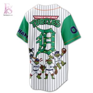 Modern fashion clothing displayed in Detroit Tigers Teenage Mutant Ninja Turtles 2026 custom Jersey 3, designed for comfort, versatility, and effortless everyday style.