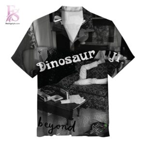 Stylish short-sleeve Hawaiian shirt ideal for summer parties and vacation outfits – Dinosaur Jr Beyond Hawaiian Shirt 1