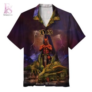 Stylish fashion piece featured in Dio Killing the Dragon Hawaiian Shirt 1, highlighting modern design, comfortable fabric, and a trendy look perfect for everyday wear.