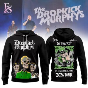 Detailed product image of Dropkick Murphys For The People In The Pit Hoodie 1 with eye-catching style and smooth finish.