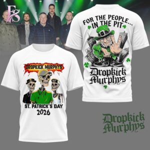 Clear product photo of Dropkick Murphys For The People In The Pit Shirt 1 showing a stylish design and comfortable everyday look.