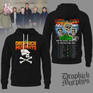 Detailed product image of Dropkick Murphys For The People In The Pit Tour 2026 Shirt 2 with eye-catching style and smooth finish.