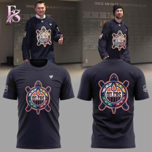 Elegant everyday fashion essential presented in Edmonton Oilers Our Turtle Island Shirt At The Annual Indigenous Peoples Festival Shirt 1 suitable for relaxed and smart casual outfits