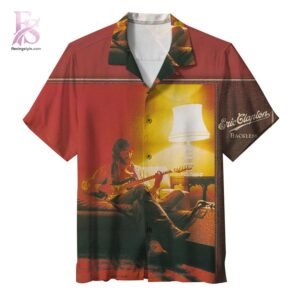 Stylish short-sleeve Hawaiian shirt ideal for summer parties and vacation outfits – Eric Clapton Backless Hawaiian Shirt 1