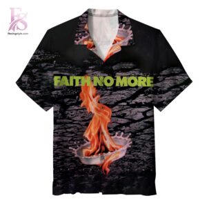 Unisex Hawaiian shirt designed with exotic floral motifs and comfortable relaxed silhouette – Faith No More The Real Thing Album Hawaiian Shirt 1