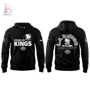 Clear product photo of Hello Kitty Los Angeles Kings 2026 Hoodie 2 showing a stylish design and comfortable everyday look.