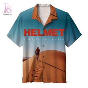 Stylish short-sleeve Hawaiian shirt ideal for summer parties and vacation outfits – Helmet Dead to the World Hawaiian Shirt 1