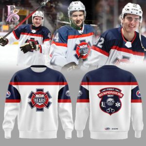 Modern fashion clothing displayed in Hershey Bears First Responders Night 2026 Hoodie 2, designed for comfort, versatility, and effortless everyday style.