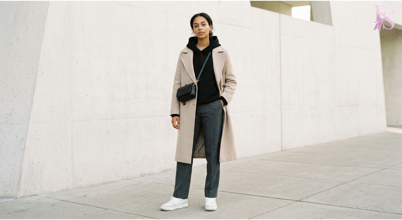 How to Style a Black Pullover Hoodie for a Casual Look (15) Modern fashion clothing displayed in How to Style a Black Pullover Hoodie for a Casual Look (15), designed for comfort, versatility, and effortless everyday style.