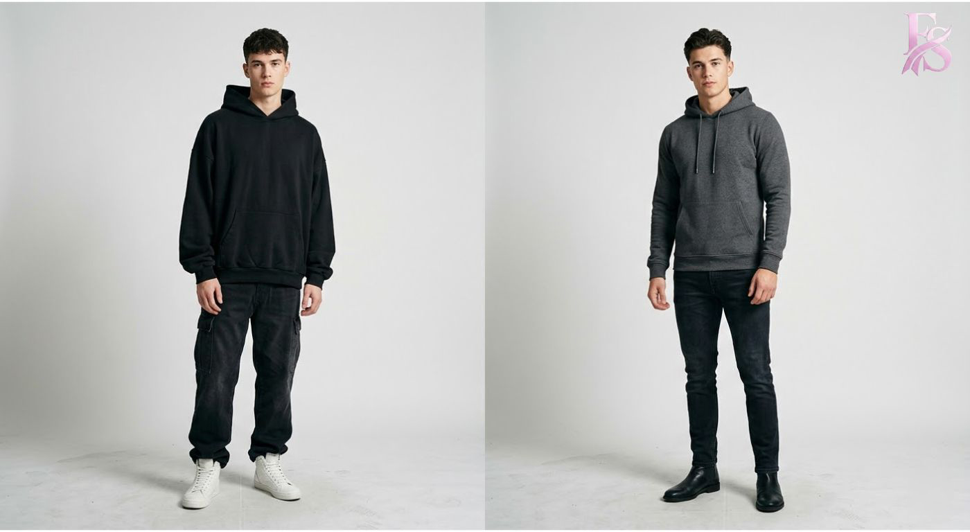 How to Style a Black Pullover Hoodie for a Casual Look (3) Modern fashion clothing displayed in How to Style a Black Pullover Hoodie for a Casual Look (3), designed for comfort, versatility, and effortless everyday style.