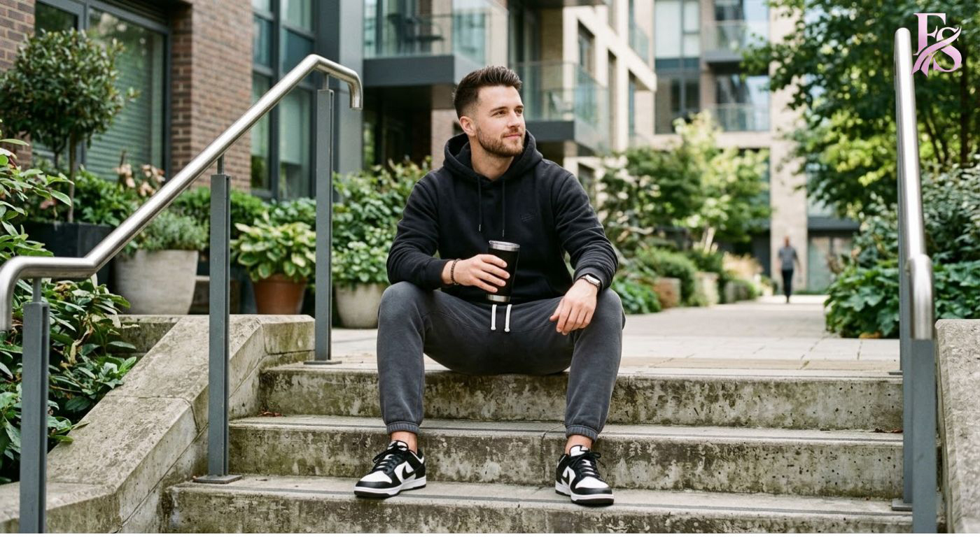 How to Style a Black Pullover Hoodie for a Casual Look (6) Modern fashion clothing displayed in How to Style a Black Pullover Hoodie for a Casual Look (6), designed for comfort, versatility, and effortless everyday style.