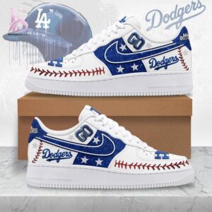 Wear it your way with Los Angeles Dodgers Go Air Force Shoes 1.
