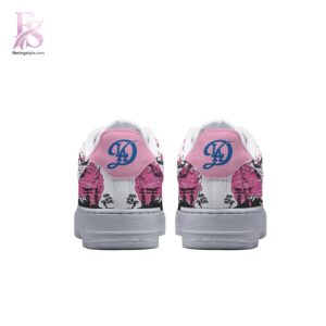 Wear it your way with Los Angeles Dodgers Japan Style Air Force Shoes 3.