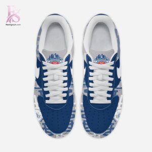 Bring new energy to your look with Los Angeles Dodgers Nike Air Force 1 Shoes 2.