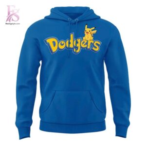 Casual outfit featuring Los Angeles Dodgers Pok mon Hoodie 2 with modern and comfortable design.