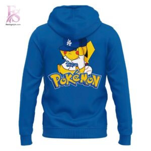 Casual outfit featuring Los Angeles Dodgers Pok mon Hoodie 3 with modern and comfortable design.