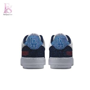 Wear it your way with Los Angeles Dodgers Stranger Things Air Force Shoes 3.