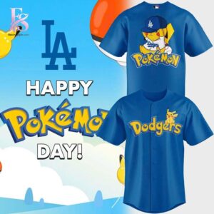 Modern fashion clothing displayed in Los Angeles Dodgers x Pok mon Pikachu 2026 Baseball Jersey 1, designed for comfort, versatility, and effortless everyday style.