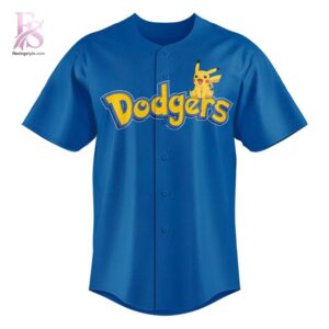 Modern fashion clothing displayed in Los Angeles Dodgers x Pok mon Pikachu 2026 Baseball Jersey 2, designed for comfort, versatility, and effortless everyday style.