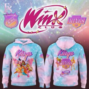 Modern fashion clothing displayed in Los Angeles Kings Winx Club Hoodie 1, designed for comfort, versatility, and effortless everyday style.