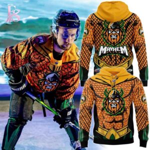 Stylish fashion piece featured in Macon Mayhem Super Hero 2026 Hoodie 1, highlighting modern design, comfortable fabric, and a trendy look perfect for everyday wear.