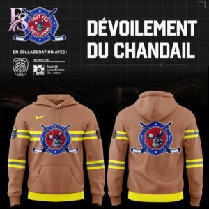 Casual outfit featuring Manitoba Moose Fire Safety Service Hoodie 1 with modern and comfortable design.