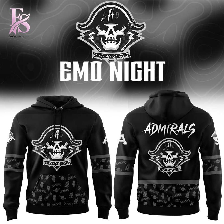 Modern fashion clothing displayed in Milwaukee Admirals Emo Night 2026 Hoodie 1, designed for comfort, versatility, and effortless everyday style.