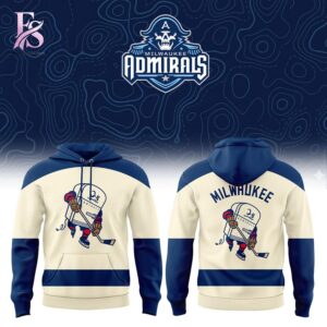Trendy outfit showcased in Milwaukee Admirals FRIDGE HOODIE 1, combining contemporary fashion style with premium materials for a standout appearance.