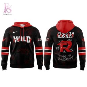 Clear product photo of Minnesota Wild Fuerza Regida This is our Dream Stadium Tour 2026 Hoodie 2 showing a stylish design and comfortable everyday look.