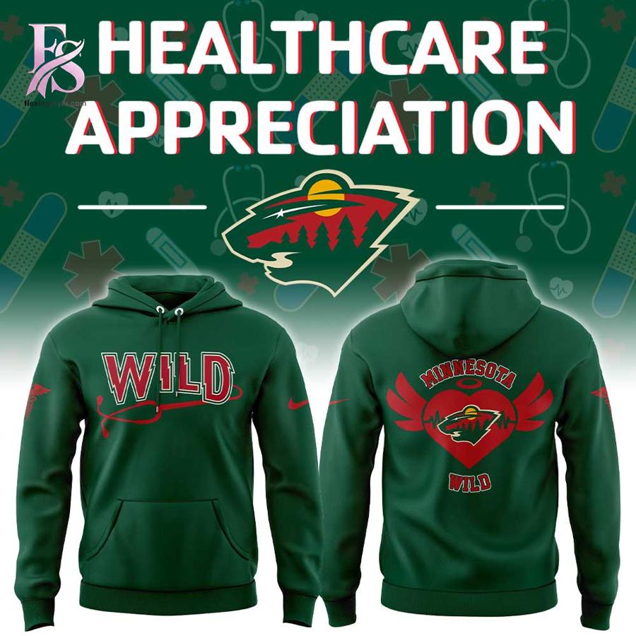 Stylish fashion piece featured in Minnesota Wild Healthcare Appreciation Night 2026 Shirt 2, highlighting modern design, comfortable fabric, and a trendy look perfect for everyday wear.