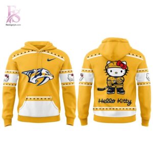 Clear product photo of Nashville Predators Hello Kitty Night 2026 Hoodie 2 showing a stylish design and comfortable everyday look.
