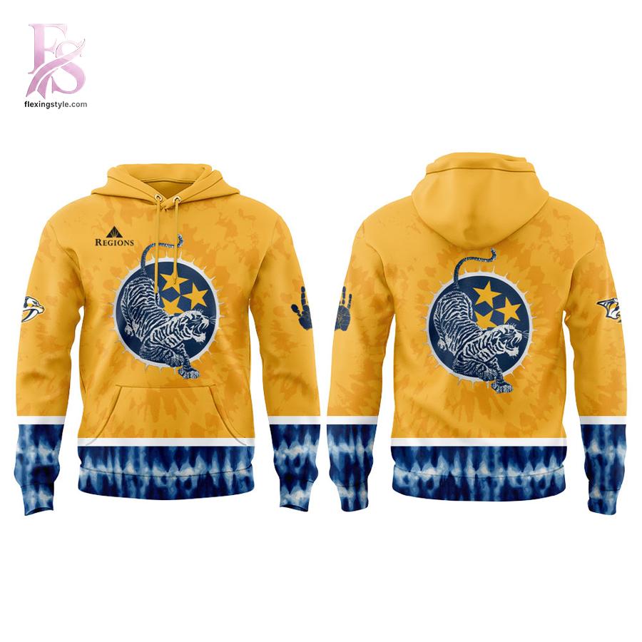 Bring new energy to your look with Nashville Predators Jerry Garcia Night 2026 Hoodie 2.