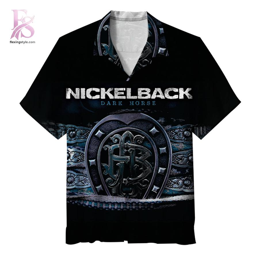 High-quality Nickelback Dark Horse Album Hawaiian Shirt 1 Hawaiian shirt