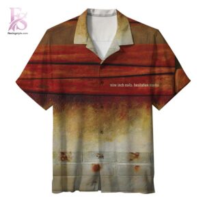 High-quality Nine Inch Nails Hesitation Marks Album Hawaiian Shirt 1 Hawaiian shirt