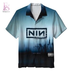 High-quality Nine Inch Nails With Teeth Album Hawaiian Shirt 1 Hawaiian shirt
