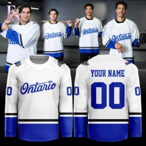 Bring new energy to your look with Ontario Reign Tower Buzzers Night 2026 Hockey Jersey 1.