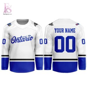 Bring new energy to your look with Ontario Reign Tower Buzzers Night 2026 Hockey Jersey 2.