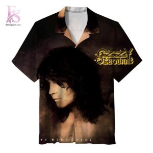 Beach-ready Hawaiian shirt with all-over tropical print and soft premium fabric – Ozzy Osbourne No More Tears Hawaiian Shirt 1