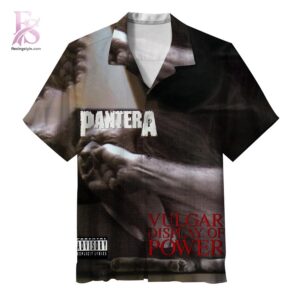 Casual outfit featuring Pantera Vulgar Display of Power Hawaiian Shirt 1 with modern and comfortable design.