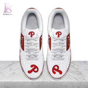 Wear it your way with Philadelphia Phillies logo 2026 Air Force Shoes 2.