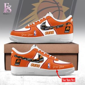 Bring new energy to your look with Phoenix Suns 2026 custom Air Force Shoes 1.