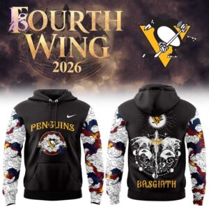Bring new energy to your look with Pittsburgh Penguins Fourth Wings Night 2026 Hoodie 1.