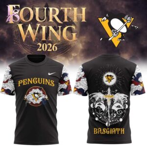 Bring new energy to your look with Pittsburgh Penguins Fourth Wings Night 2026 Hoodie 3.