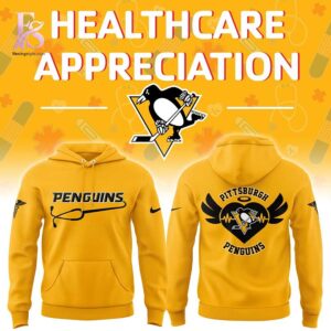Stylish fashion piece featured in Pittsburgh Penguins Healthcare Appreciation Night 2026 Shirt 2, highlighting modern design, comfortable fabric, and a trendy look perfect for everyday wear.