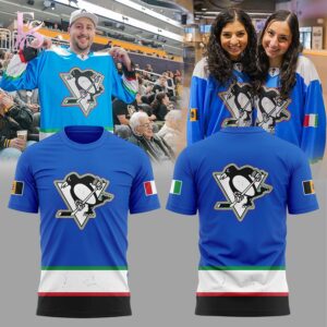 Modern fashion clothing displayed in Pittsburgh Penguins Italyinz Heritage 2026 Combo Shirt 1, designed for comfort, versatility, and effortless everyday style.