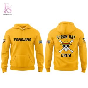 Clear product photo of Pittsburgh Penguins ONE PIECE Night 2026 Hoodie 2 showing a stylish design and comfortable everyday look.