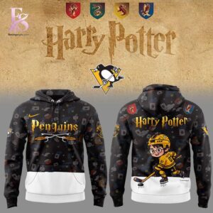 Bring new energy to your look with Pittsburgh Penguins x Harry Potter Chibi Hoodie 1.