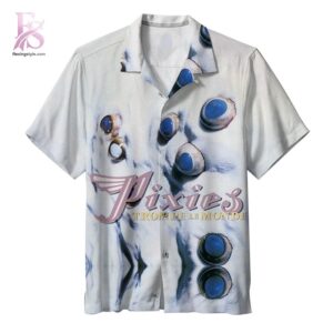 Stylish short-sleeve Hawaiian shirt ideal for summer parties and vacation outfits – Pixies Trompe le Monde Hawaiian Shirt 1
