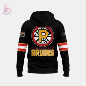 Bring new energy to your look with Providence Bruins Fire Bear Firefighter Hoodie 3.